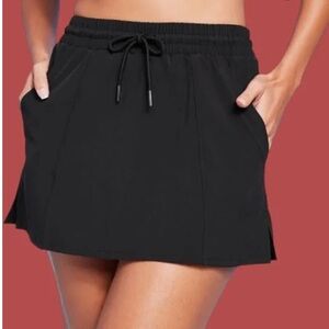 KONA SOL size XLarge Quick Dry Black Athletic Full Coverage or Swim Skirt NEW